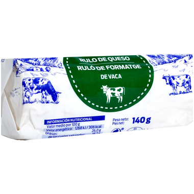 Queso rulo de vaca 140 g