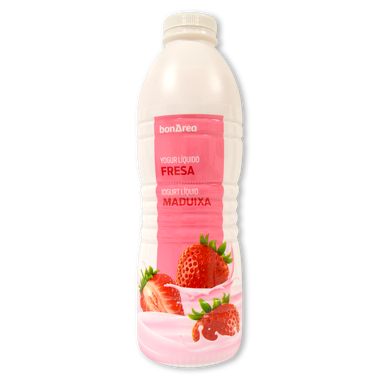 Yogur líquido sabor fresa 1 kg