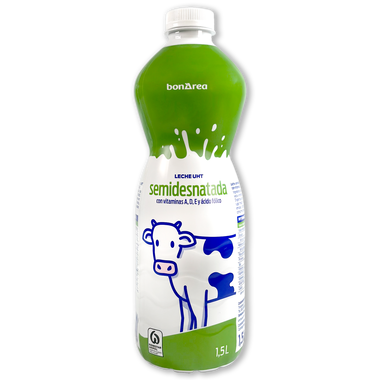 Leche semidesnatada 1,5 l