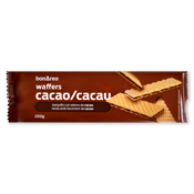 Galletas de barquillo Waffers rellenas de cacao