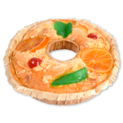 Tortell de Reis sense gluten per farcir