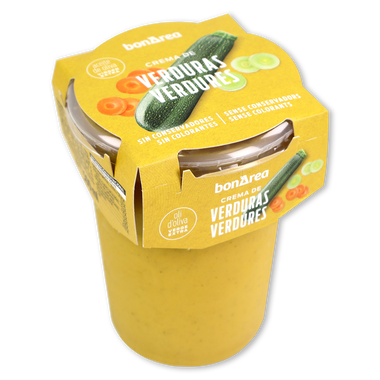 Crema de verduras tarrina 500 ml
