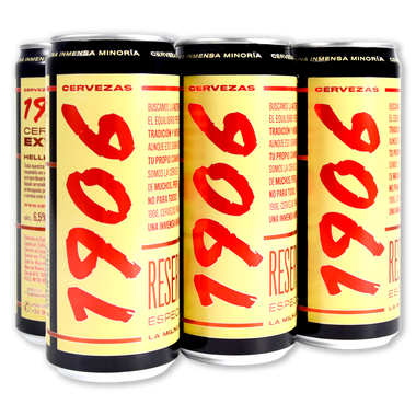 Cerveza reserva 1906 pack 6 x 33 cl 198 cl