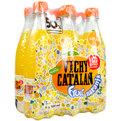 Aigua amb gas fruit taronja Vichy Catalan paq. de 6 u.