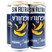 Cervesa sense filtrar El Aguila paq. de 4 llaunes de 50 cl