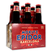 Cervesa Epidor Moritz pq. de 6 ampolles de 33 cl