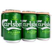 Cervesa Carlsberg lager paq. de 6u. de 33cl