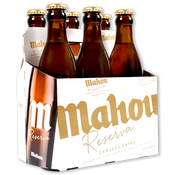 Cervesa reserva Mahou paq. de 6 u. de 33 cl